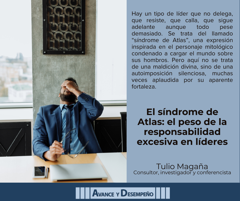 El síndrome de Atlas: el peso de la responsabilidad excesiva en líderes