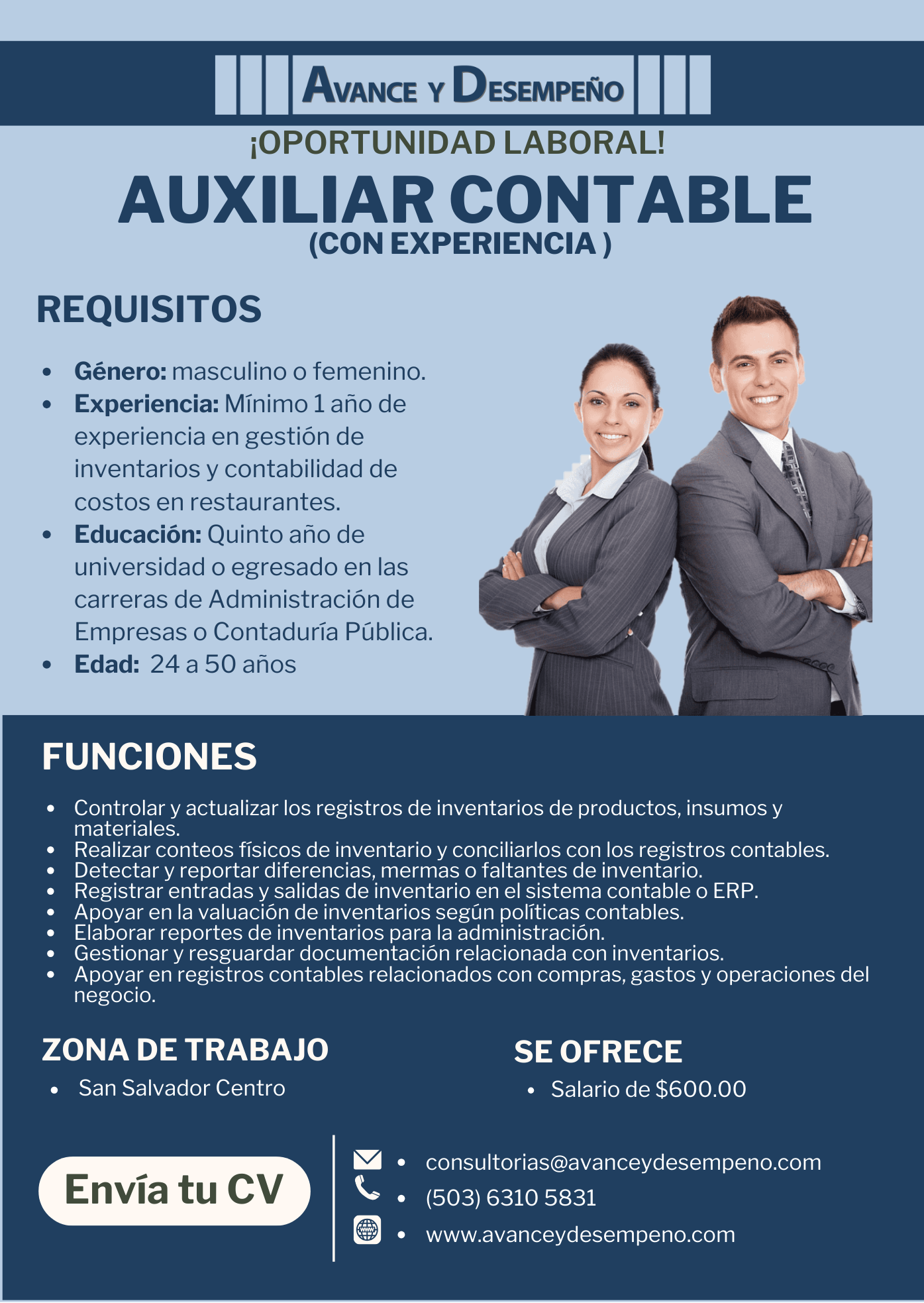 Auxiliar Contable