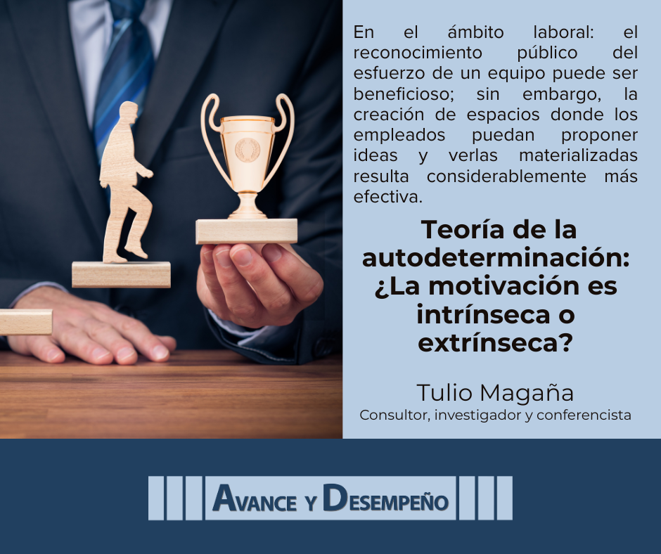 Teoría de la autodeterminación: ¿La motivación es intrínseca o extrínseca?
